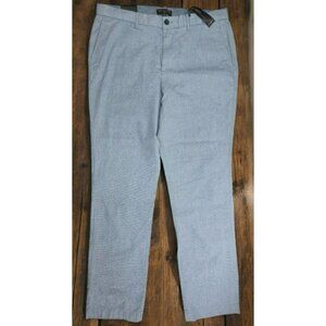 Banana Republic Mens Slim Stretch Pants 36x34 Blue Slim Fit NWT